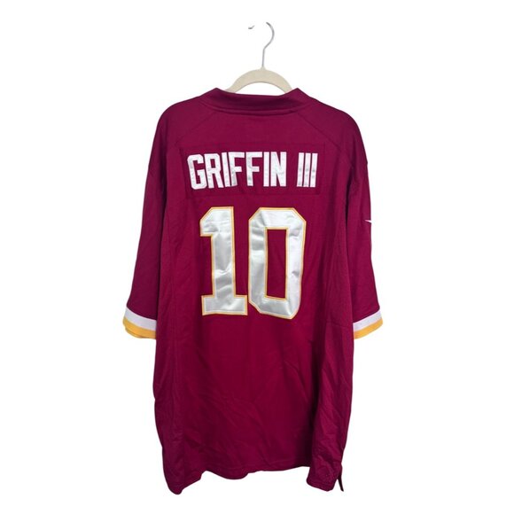 Nike OnField washington redskin jersey 10 Griffin III size XXXL embroidered - Picture 2 of 6